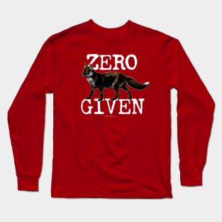 Zero (Fox) Given Long Sleeve T-Shirt
